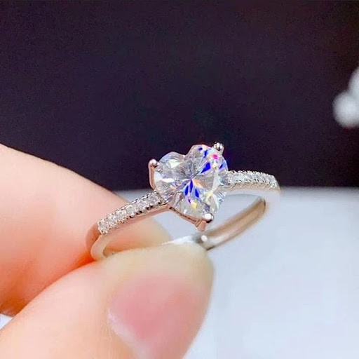 The "Eternal Love" Heart Cut Engagement Ring